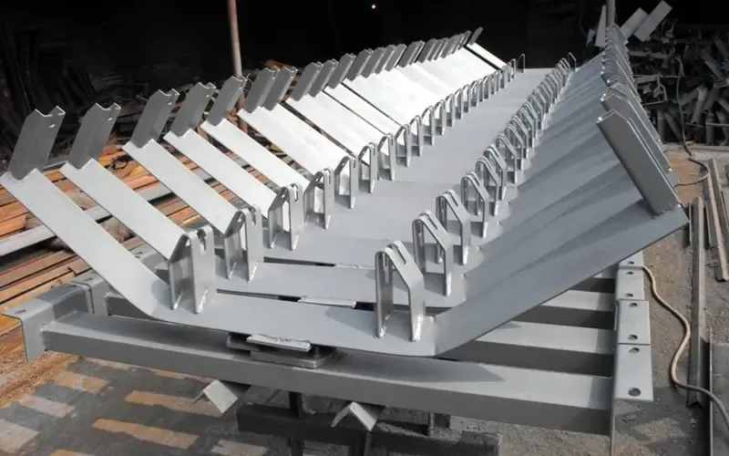 4. اجزای تسمه نوار نقاله _ شاسی و سازه