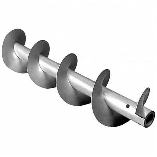 اجزای اصلی یک نوار نقاله حلزونی- مارپیچ (هلیس)